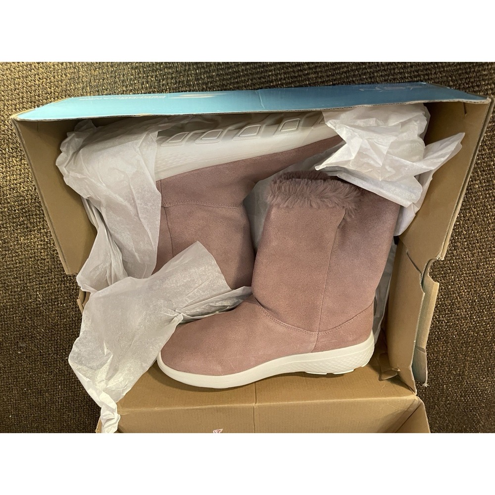Skechers Womens On the Go City 2  Boots Mauve, US 9.5 Wide